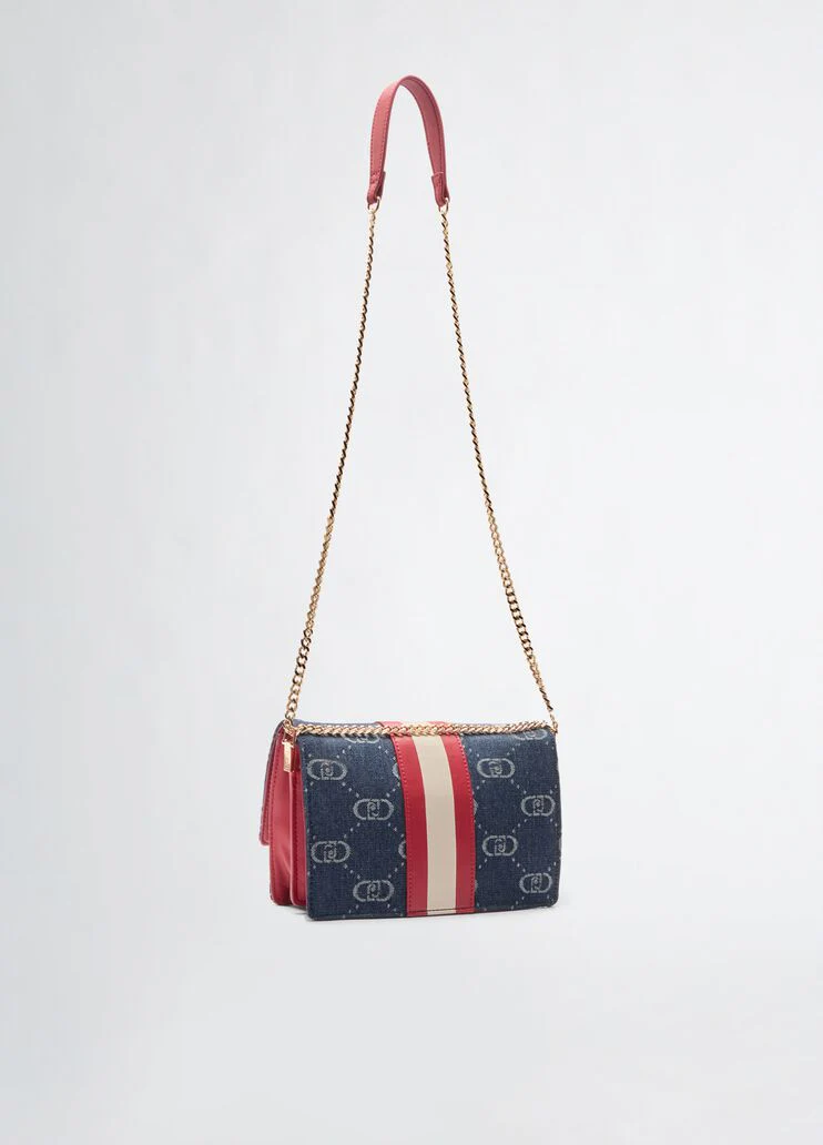 Jacquard crossbody bag