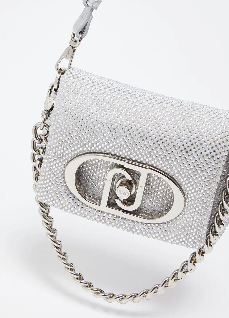 LaPuffy small bag with rhinestones