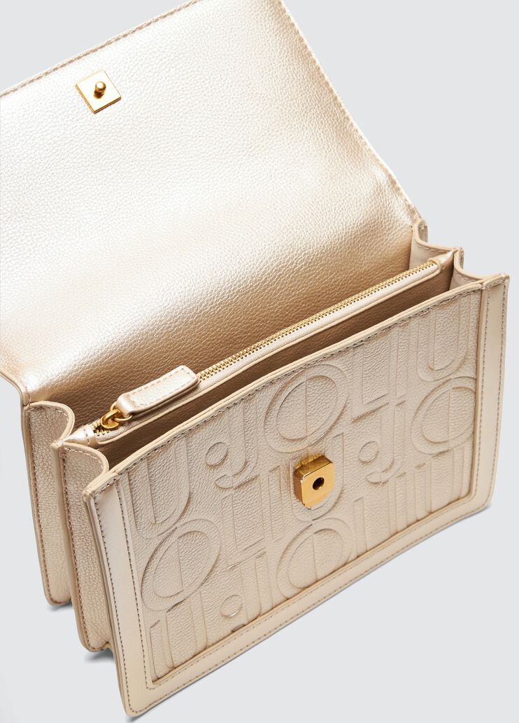 Crossbody bag with logo