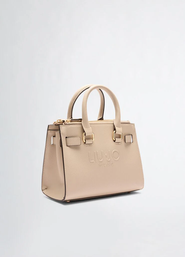 Beige handbag