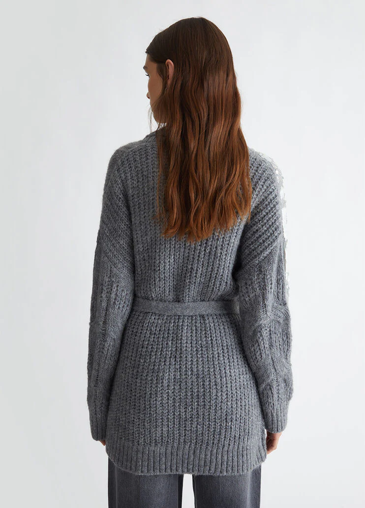 Cardigans with sequins