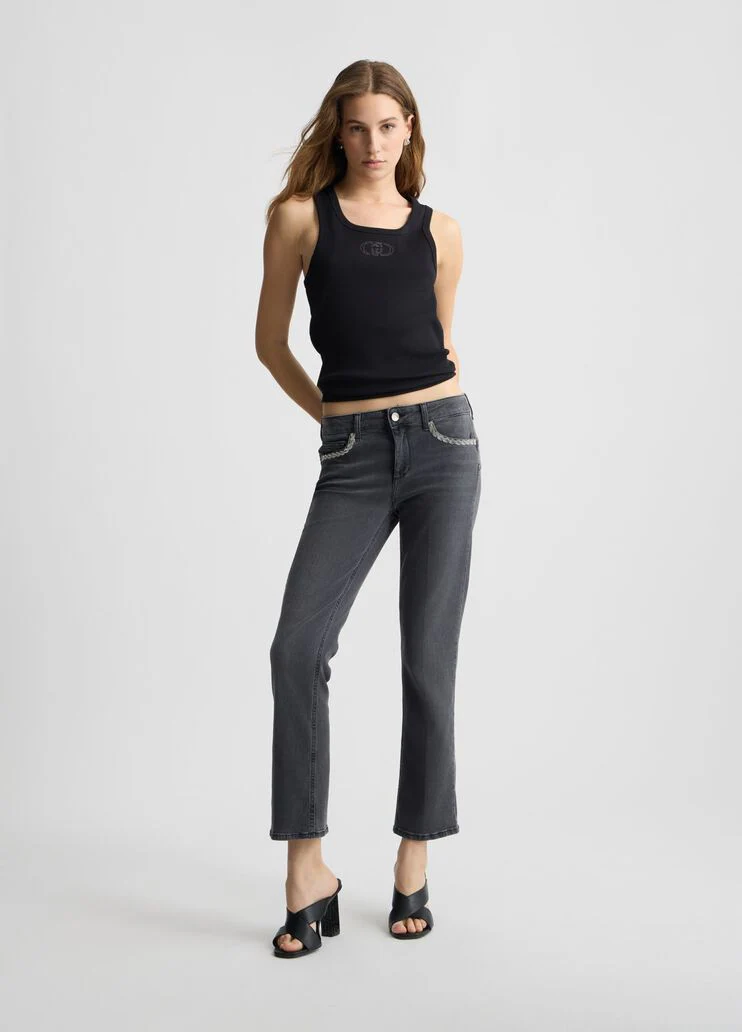 Cotton top with logo