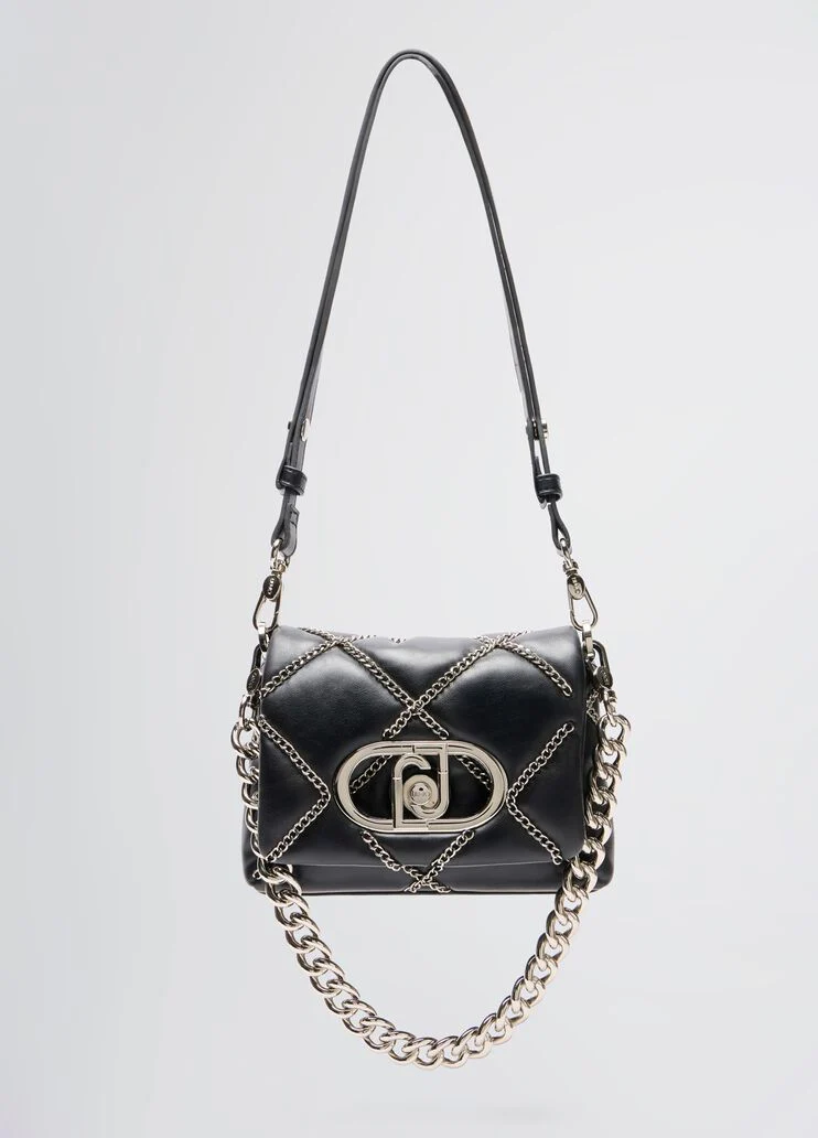 Small LaPuffy bag with chain detailing