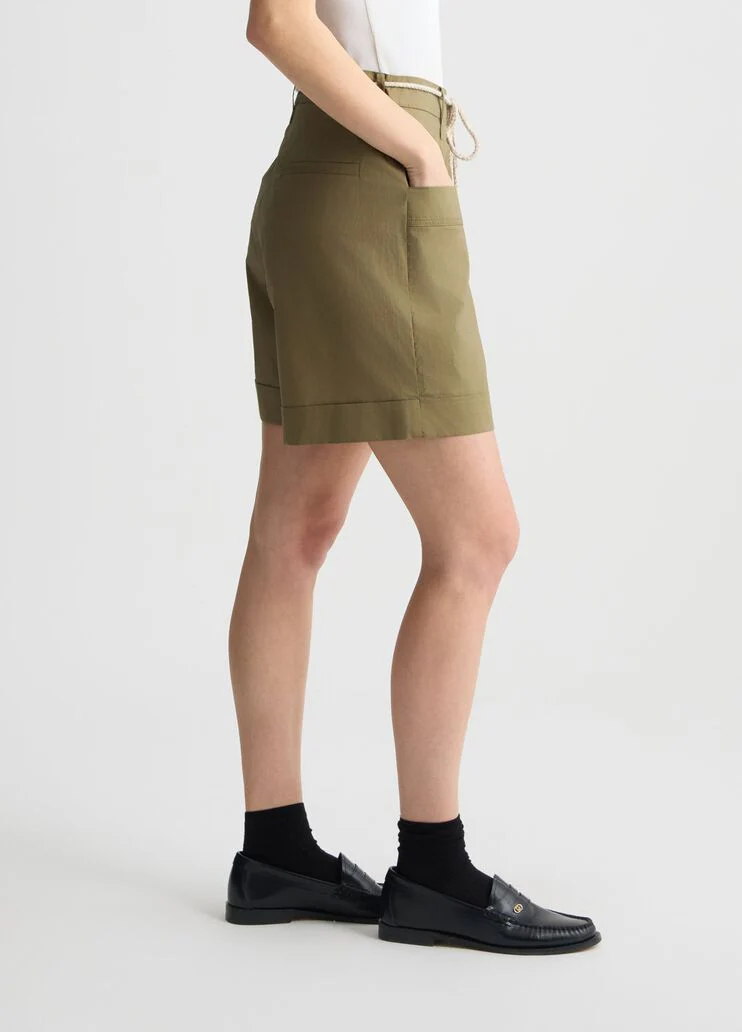 Poplin shorts