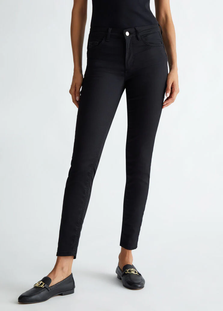 Cropped Bottom Up trousers
