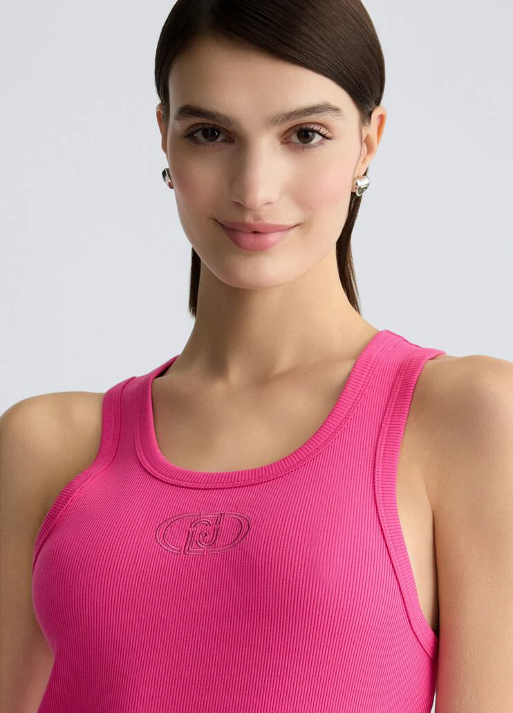 Cotton top with logo