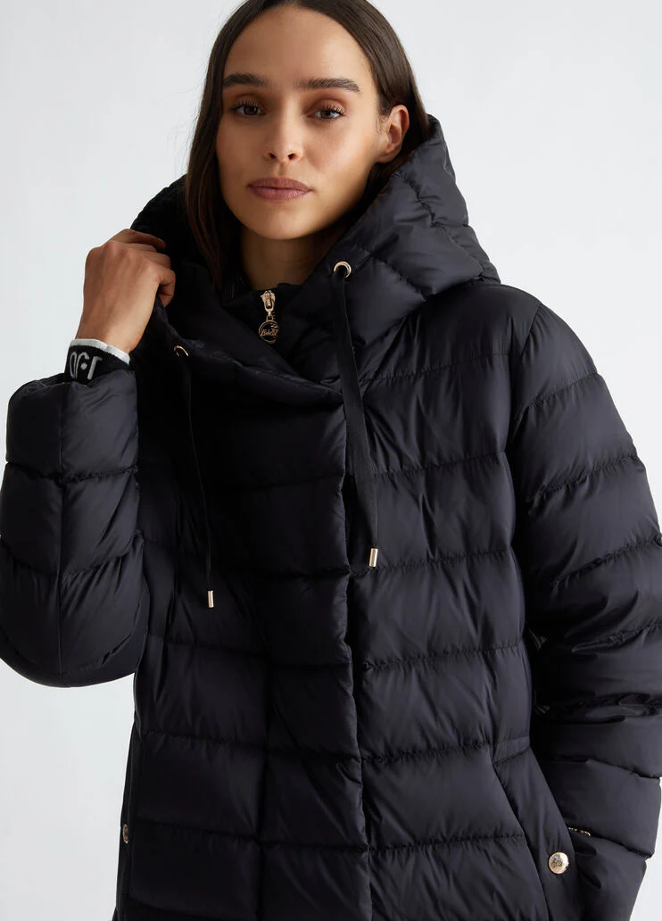 Quilted padded coat