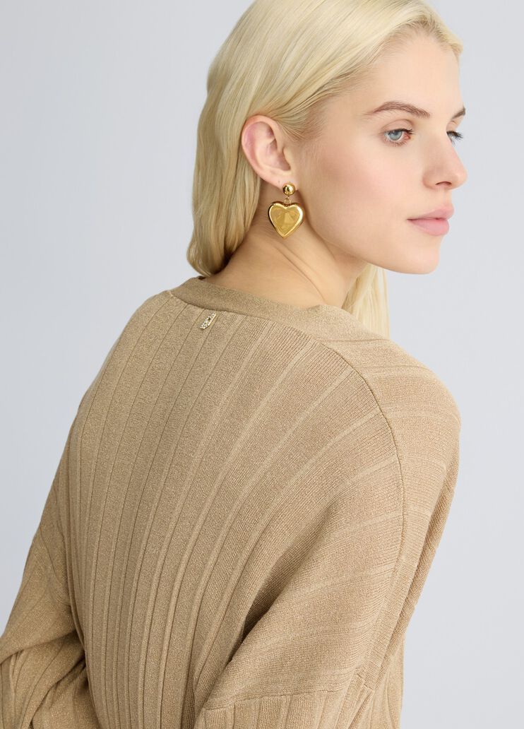 Lurex cardigan