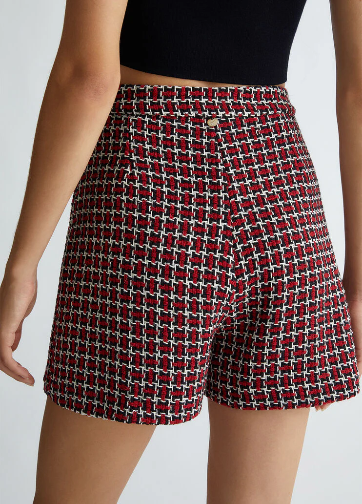 Tweed shorts