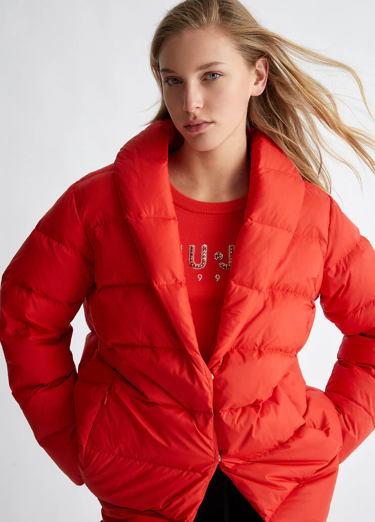 Quilted padded jacket