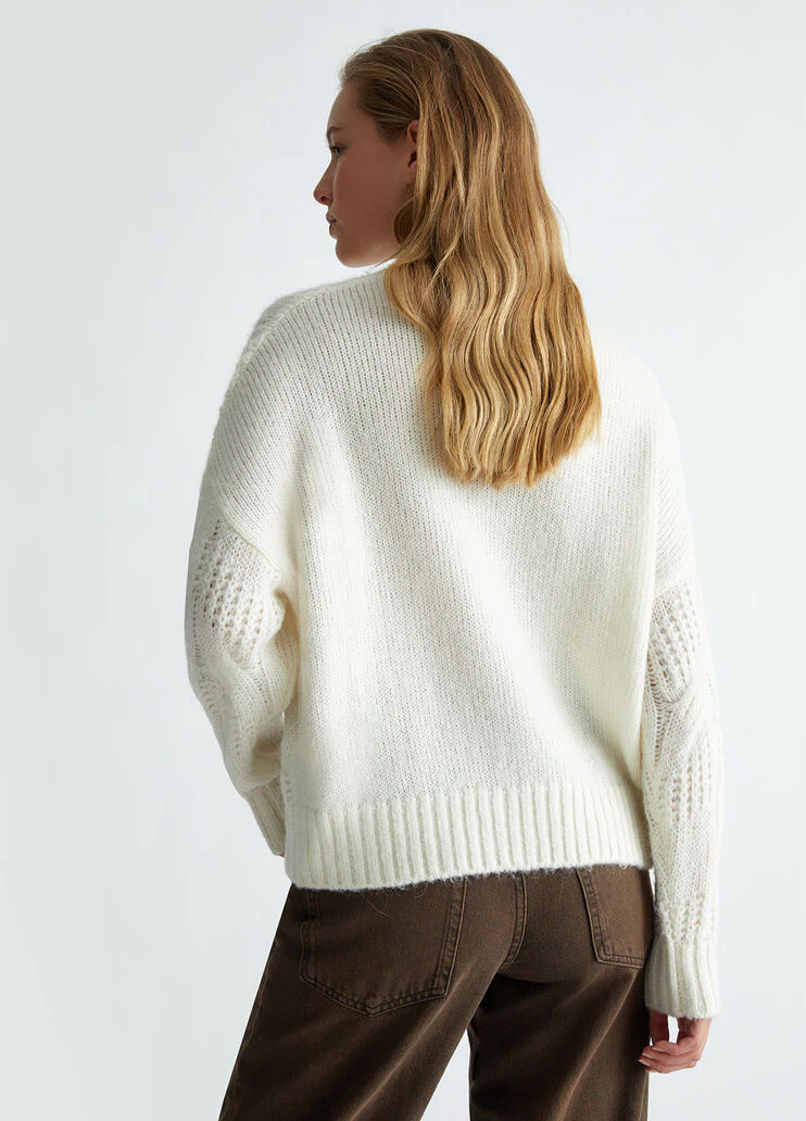 Turtleneck with sequins