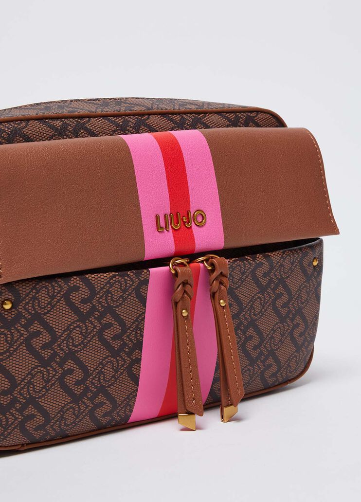 Crossbody bag with logo