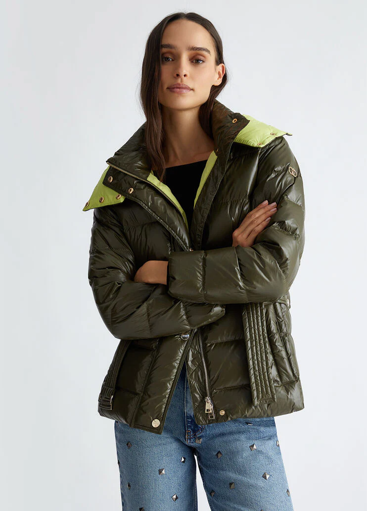 Padded jacket with hood