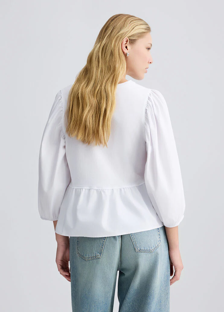 Poplin blouse