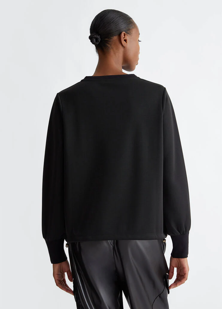 Crew neck sweatshirt