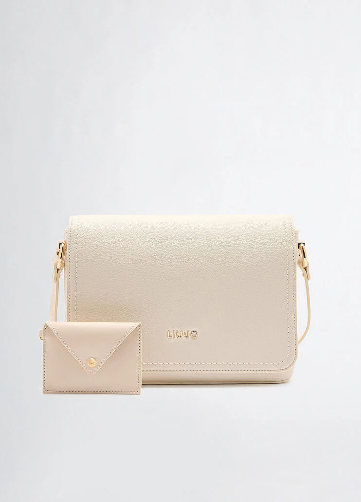 Crossbody bag with clutch bag