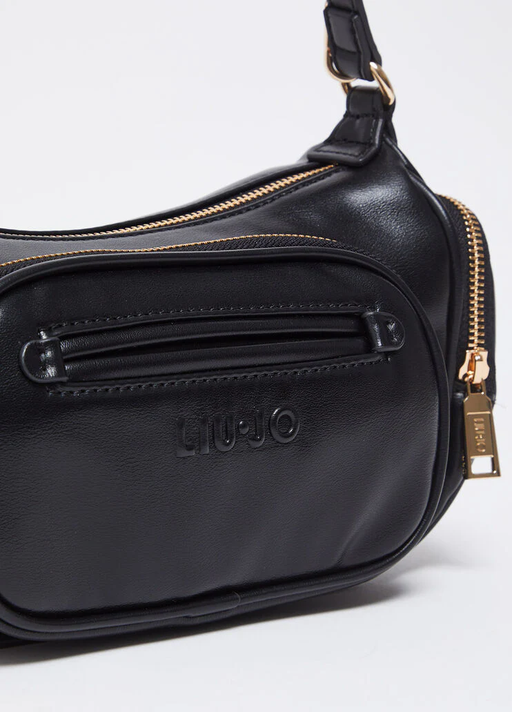 Black shoulder bag