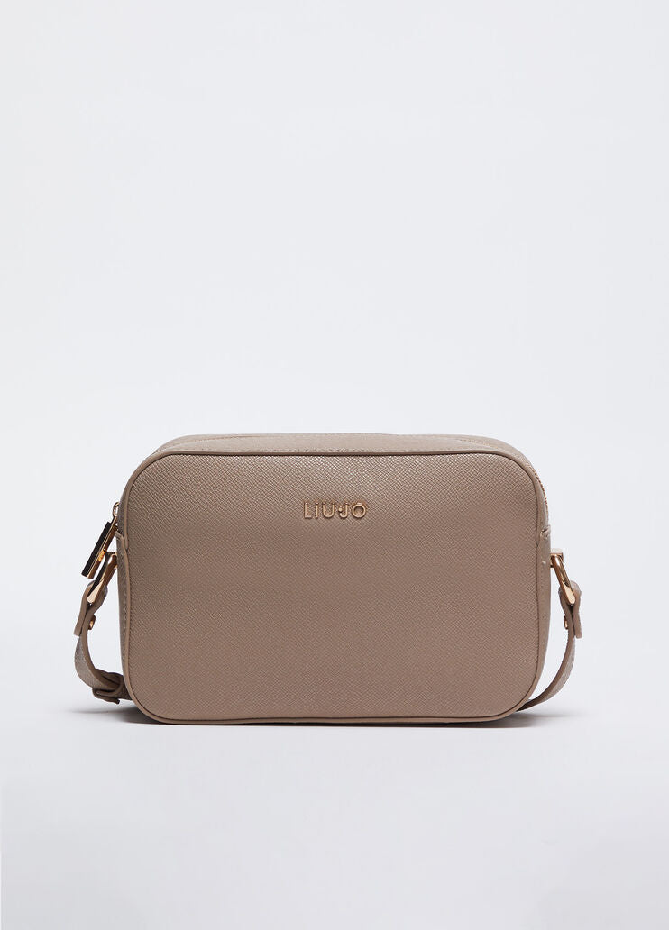 Beige crossbody bag