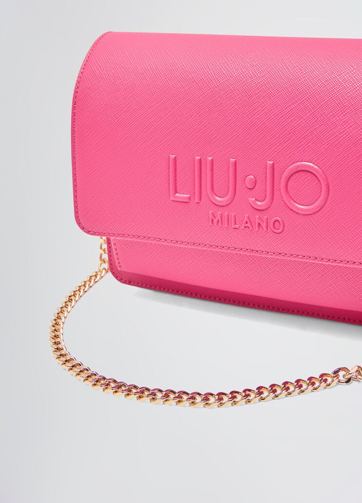 Bright pink crossbody bag