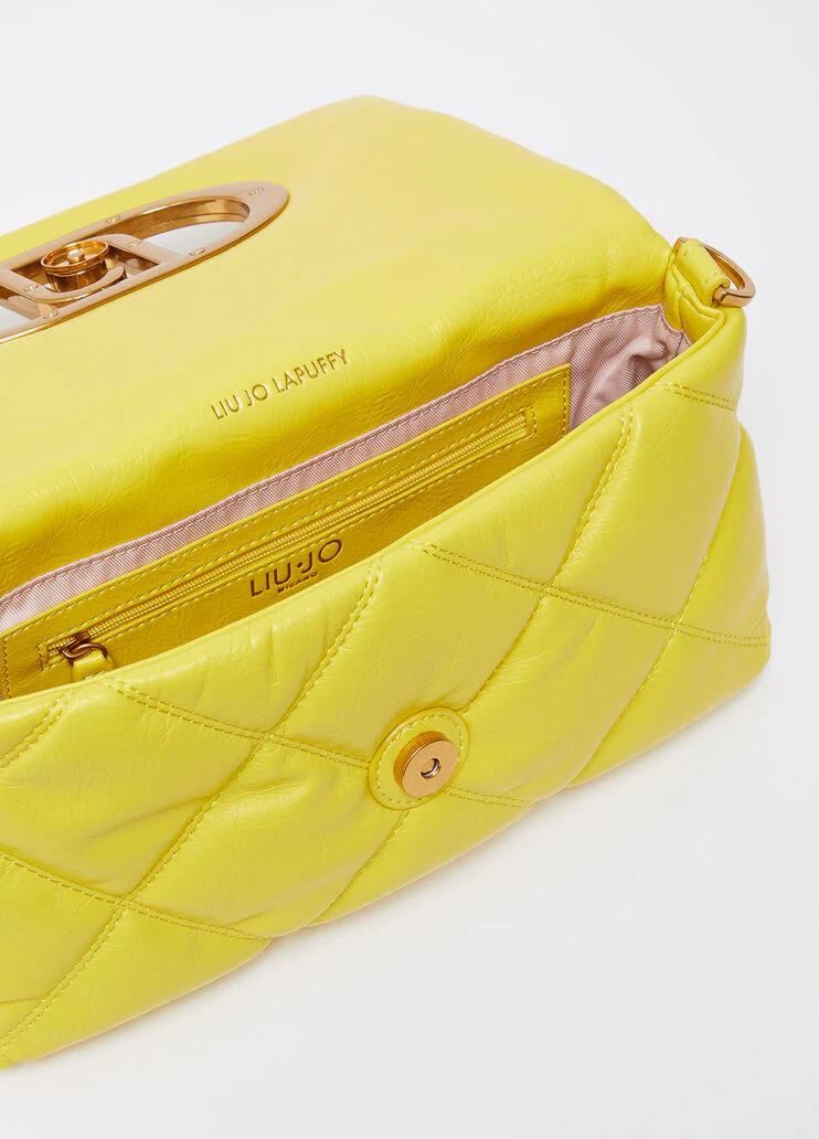 Large LaPuffy matelassé bag