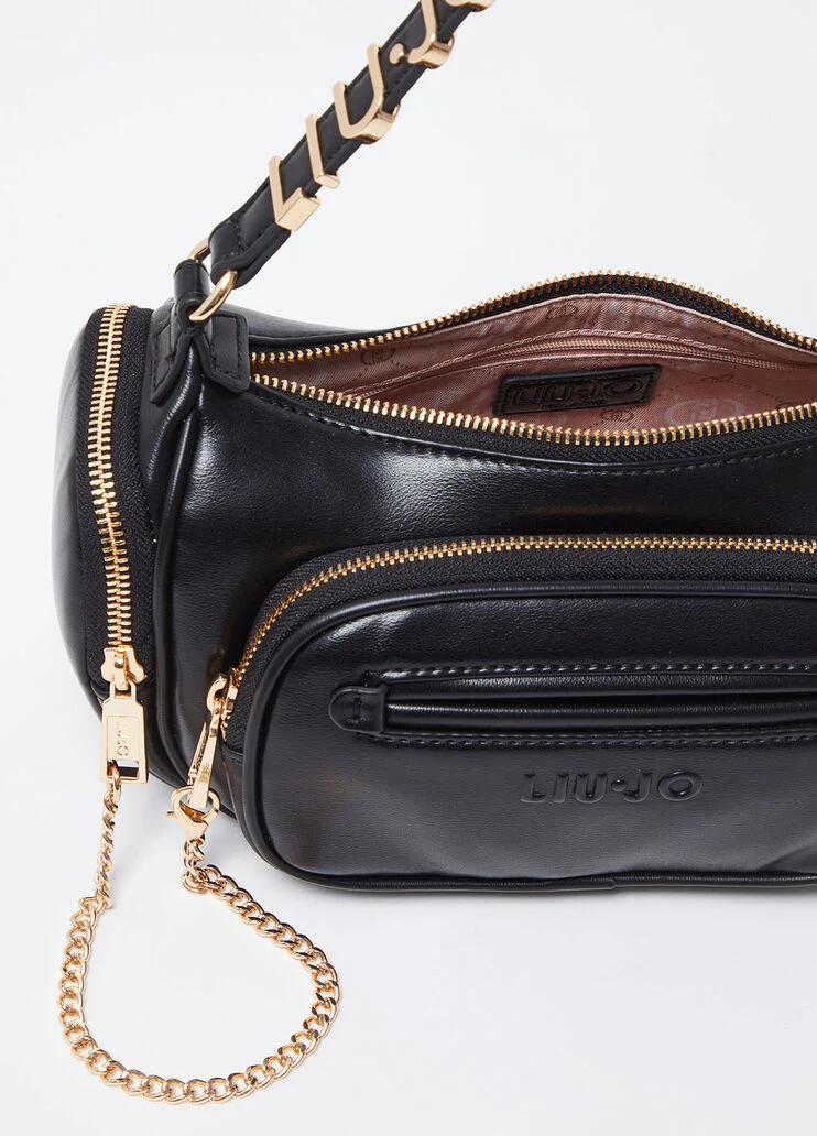 Black shoulder bag