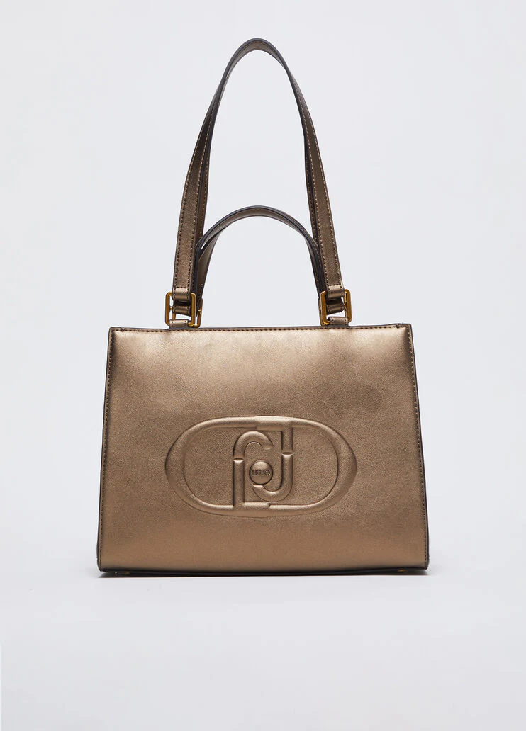 Shopping tote con logo