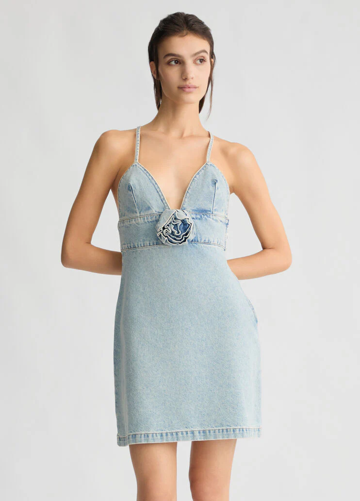 Denim dress