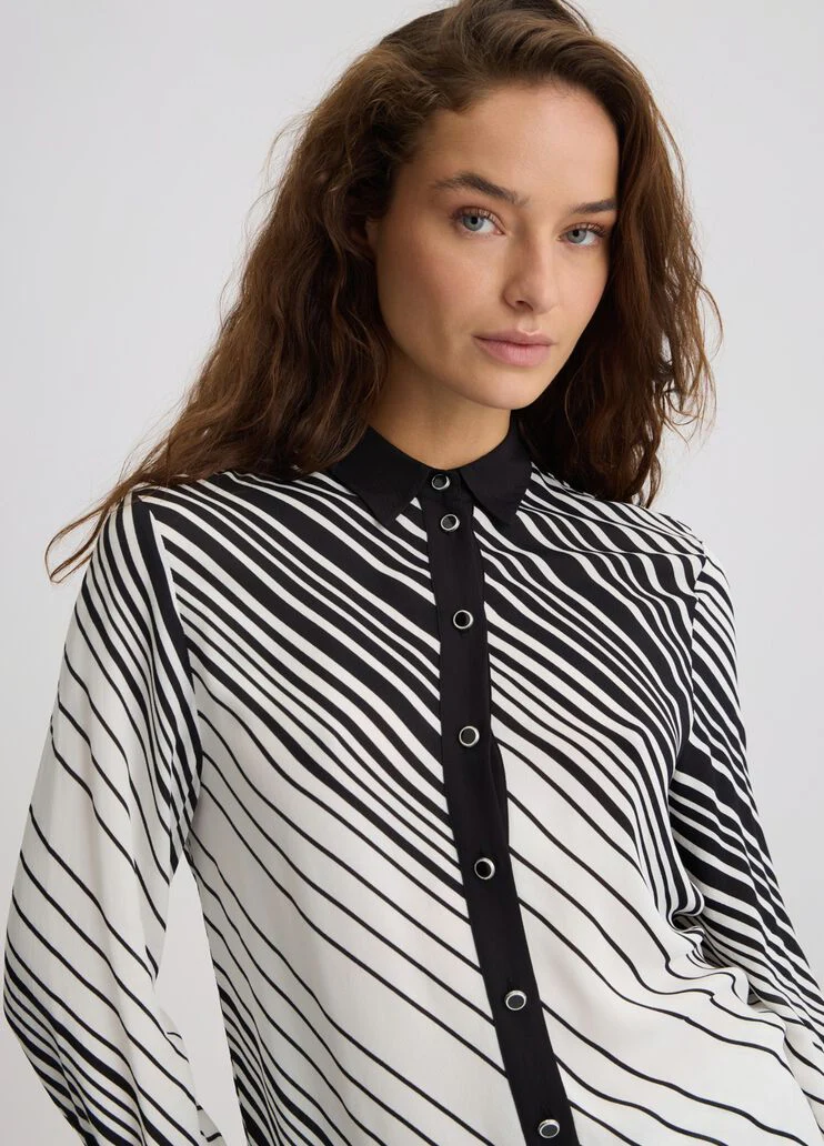 Crêpe de chine shirt