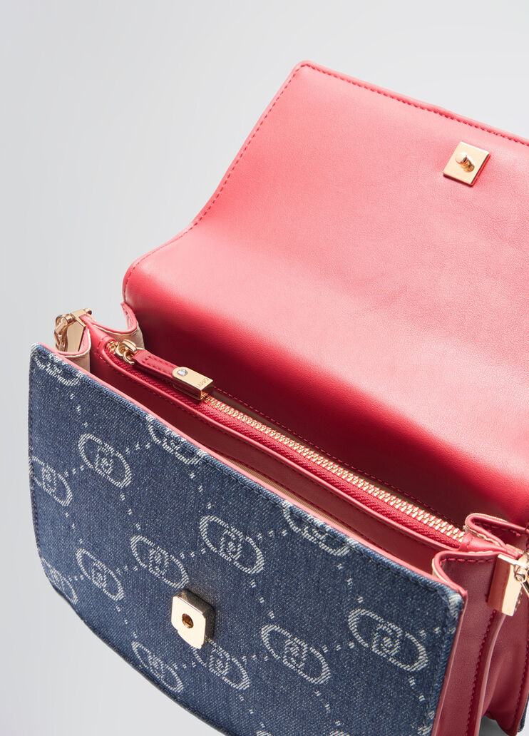 Jacquard crossbody bag