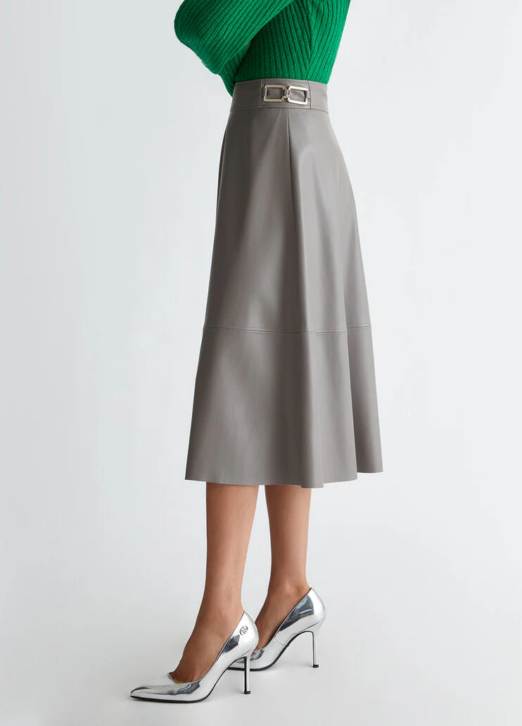 Coated fabric skirt