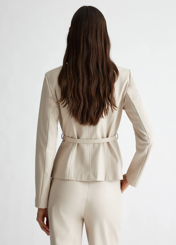 Coated fabric jacket