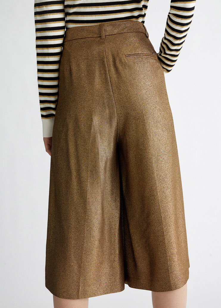 Lurex culottes