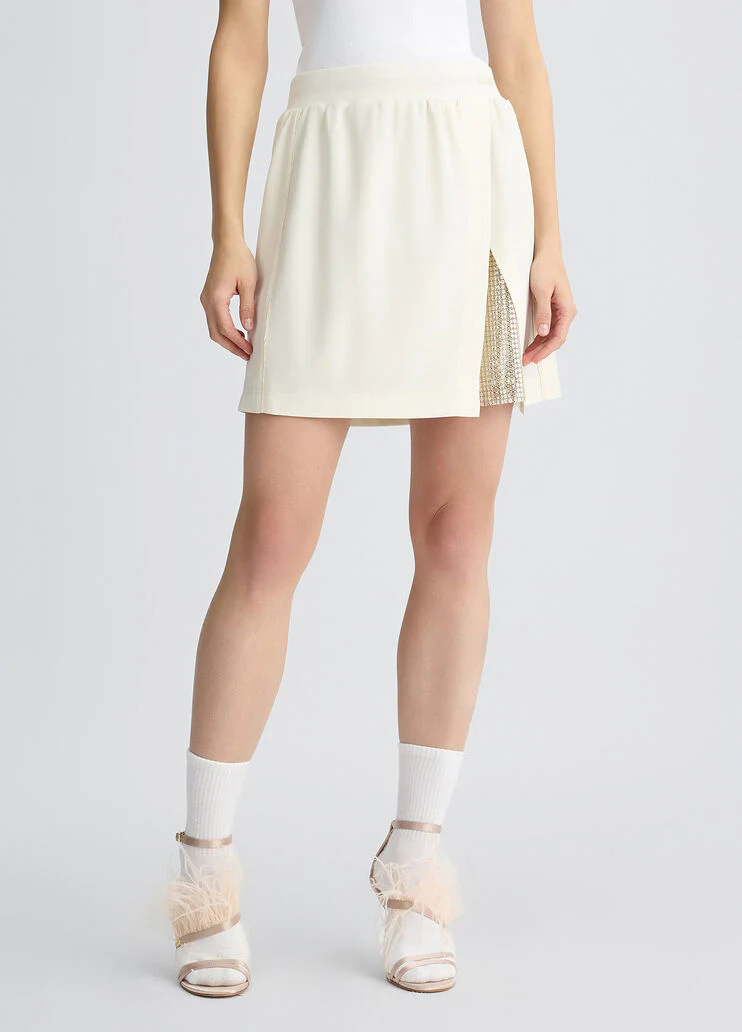 Miniskirt with sequins