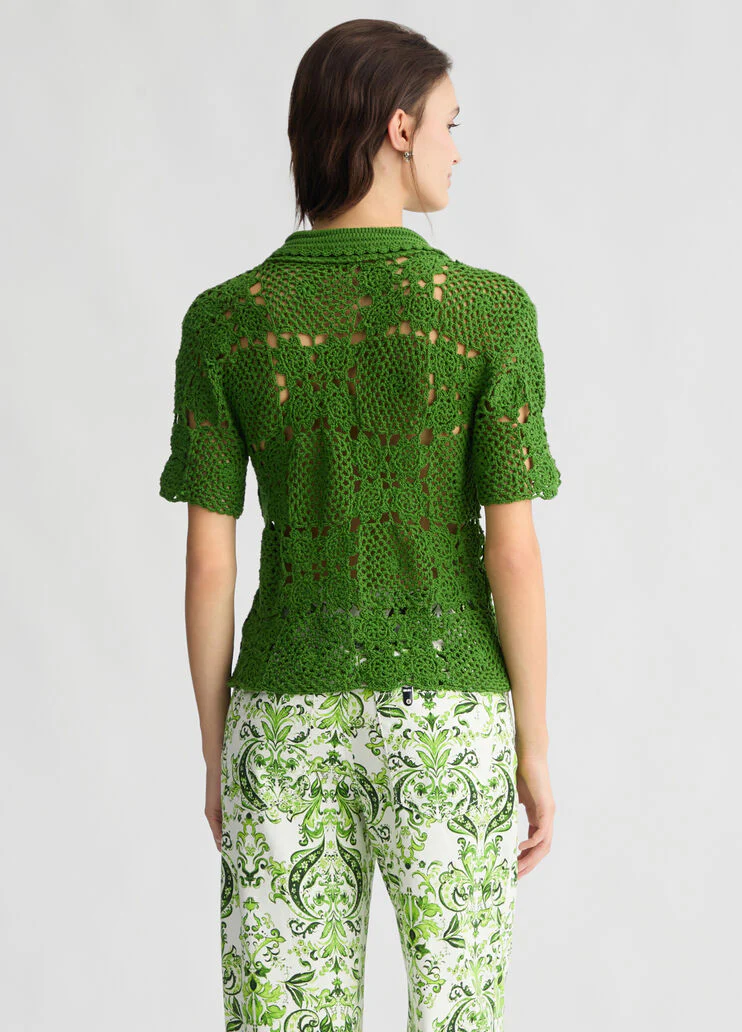 Malfil crochet cardigan