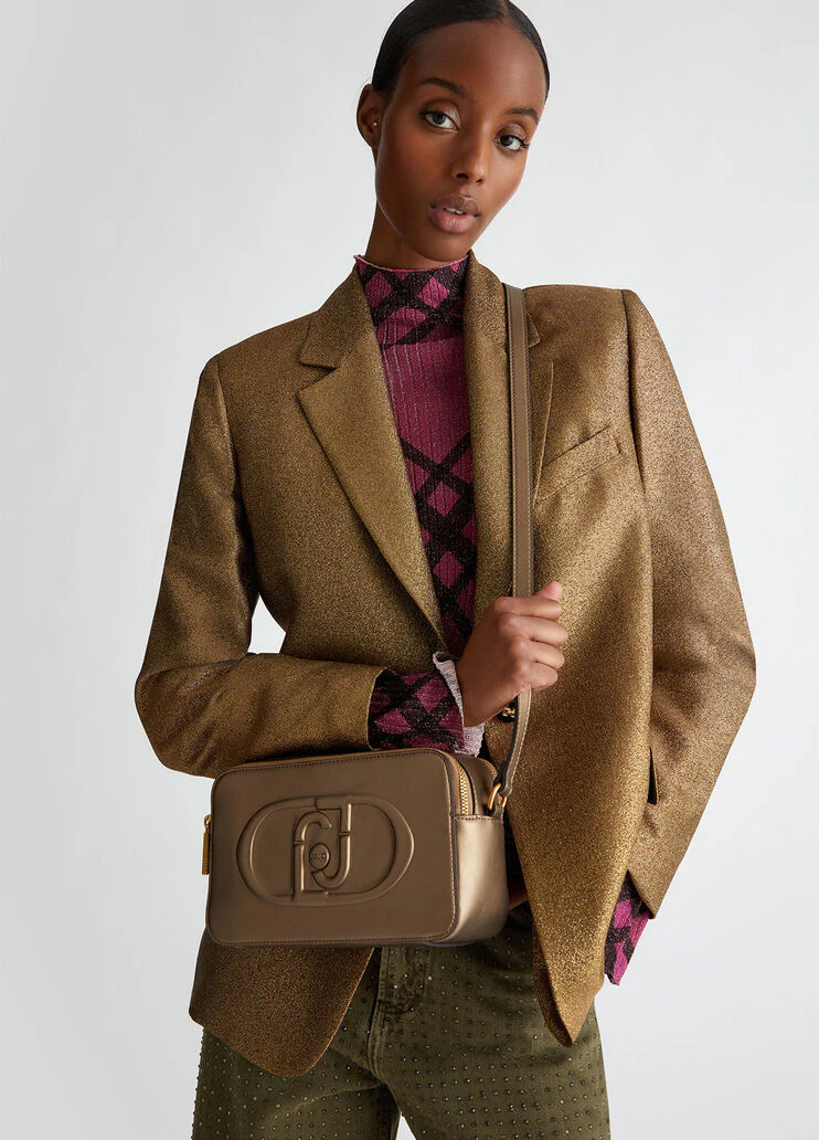 Crossbody bag with logo