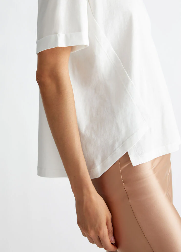 Oversized jersey T-shirt