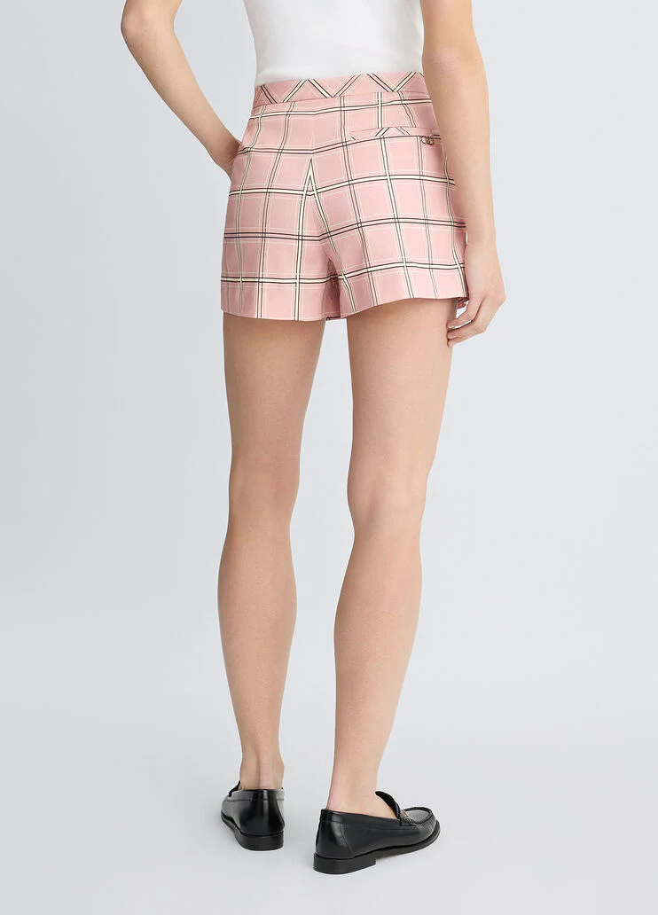 Checked shorts