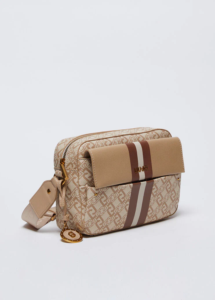 Crossbody bag with logo