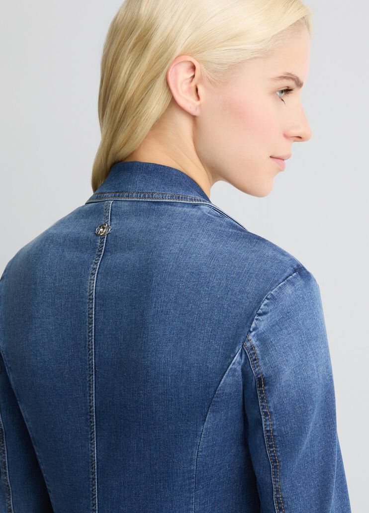 Denim blazer