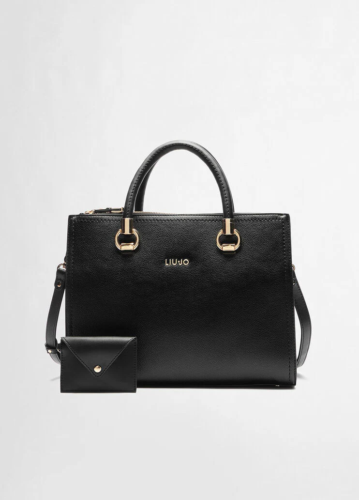 Black handbag