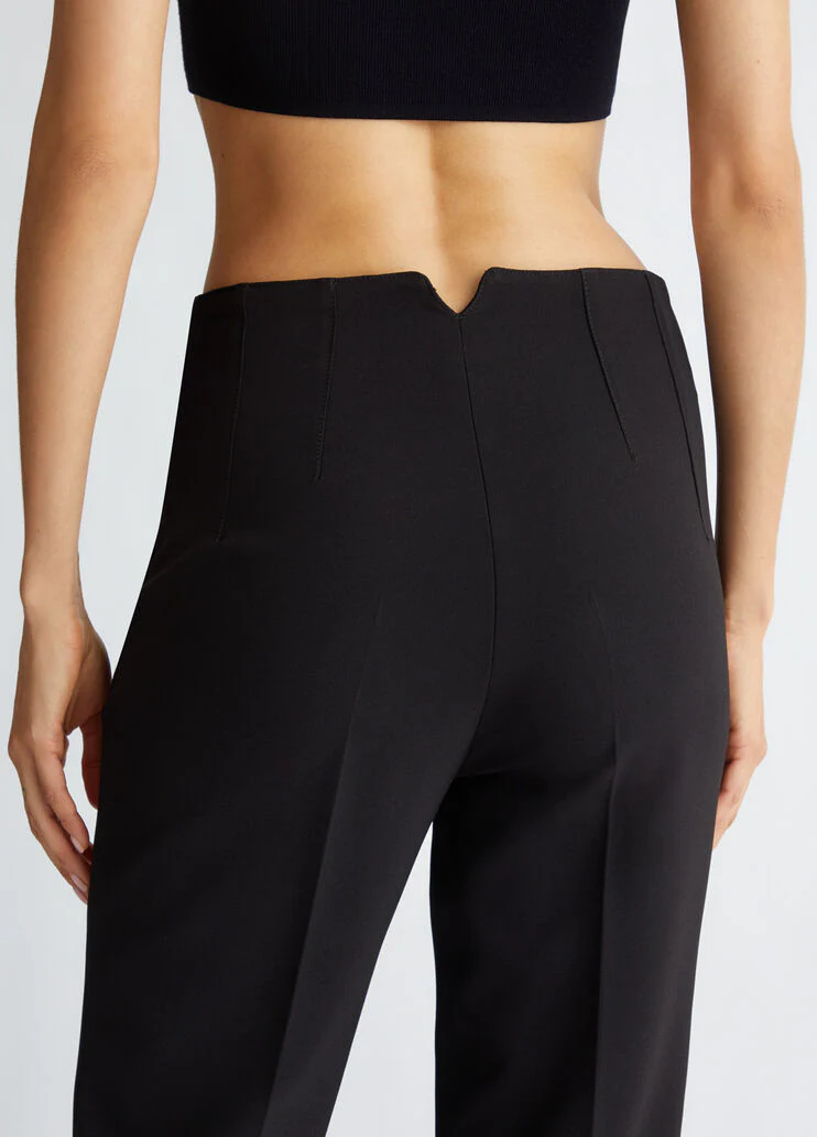Stretch cropped trousers