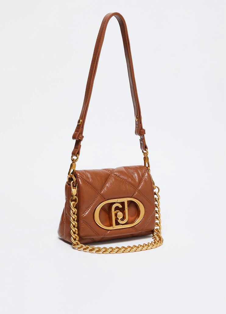 Small matelassé LaPuffy bag