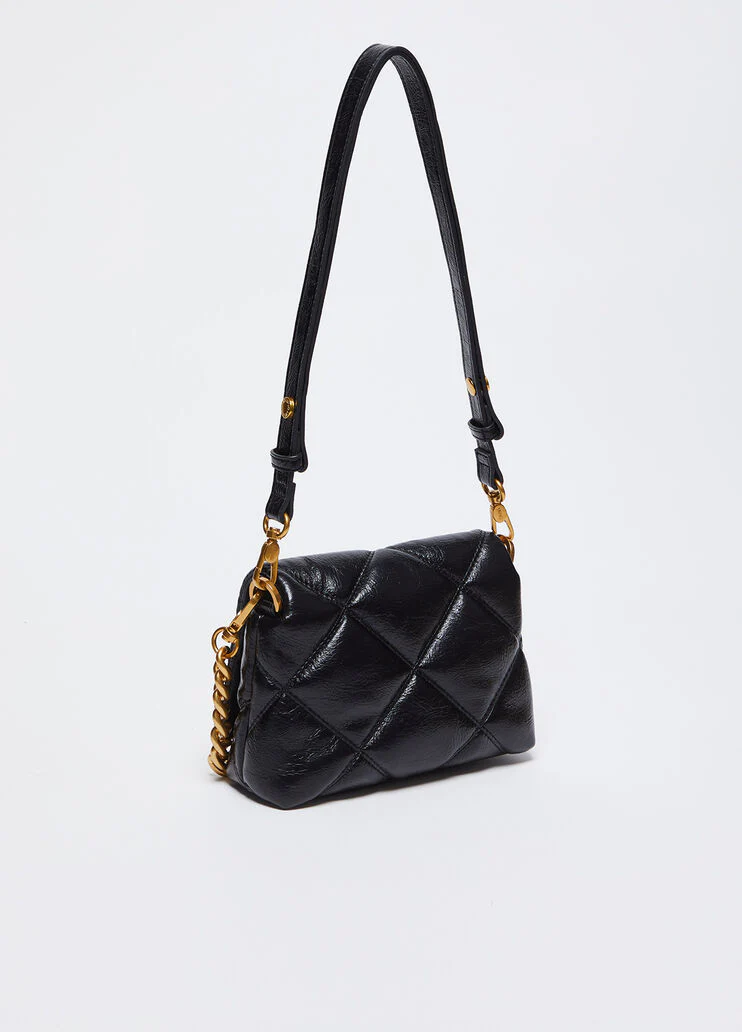 Small matelassé LaPuffy bag