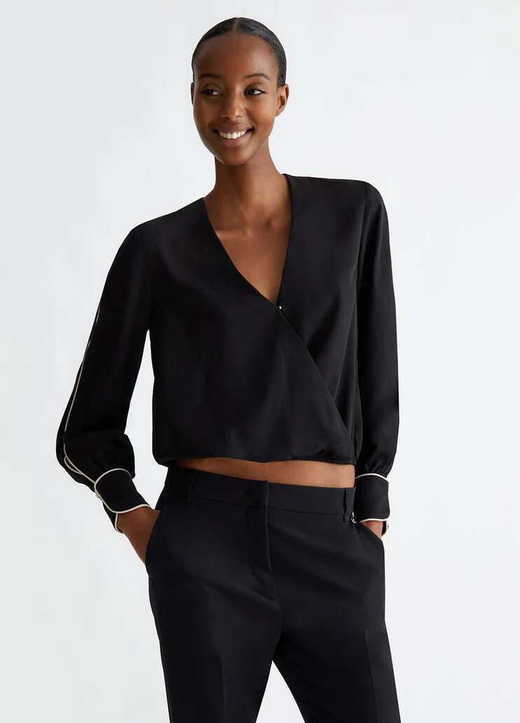 Crêpe de chine blouse