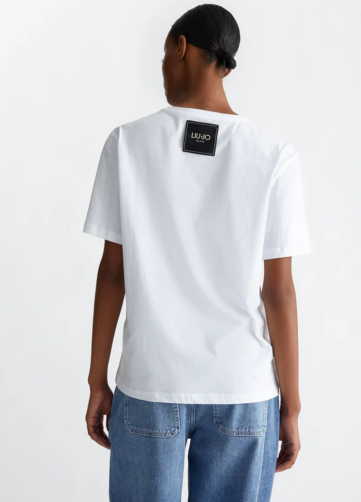 Oversized jersey T-shirt