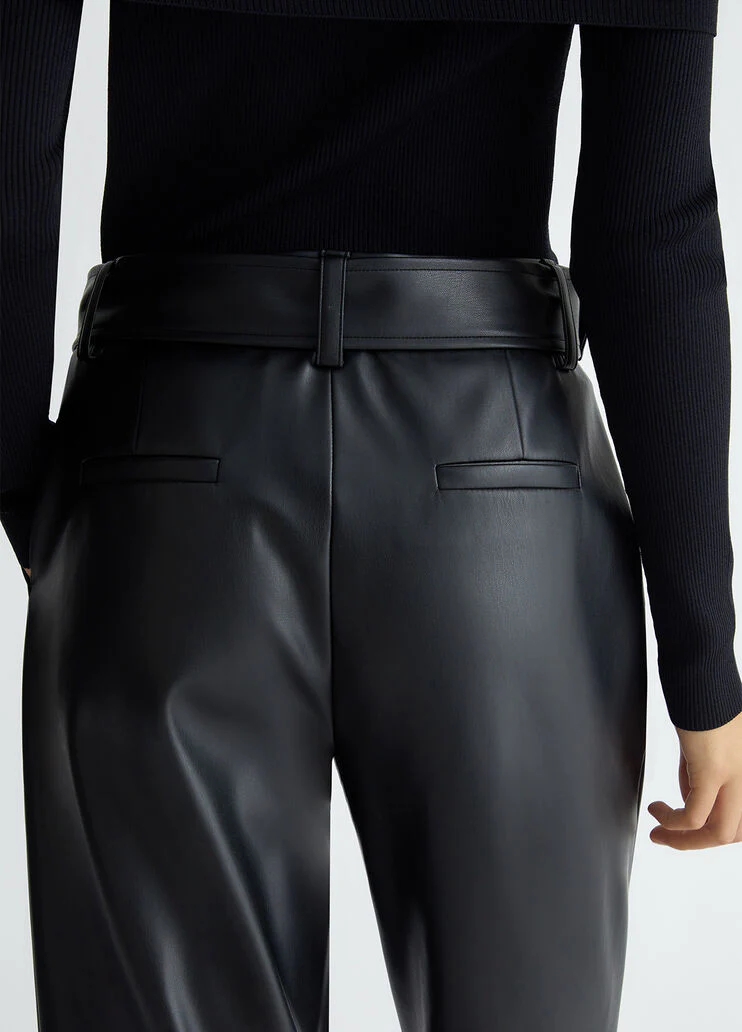 Coated fabric trousers