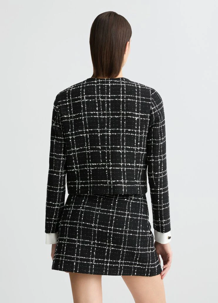 Lurex bouclé jacket