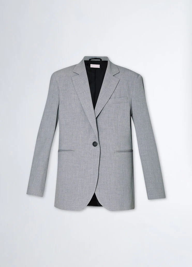 Twill blazer