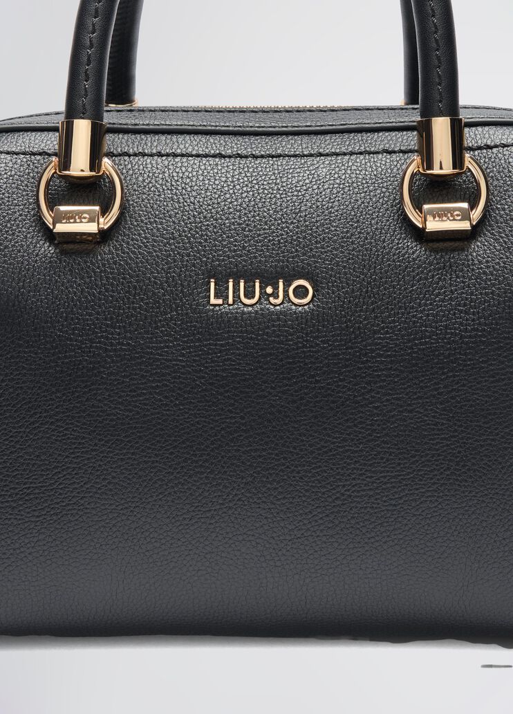 Handbag with matching clutch