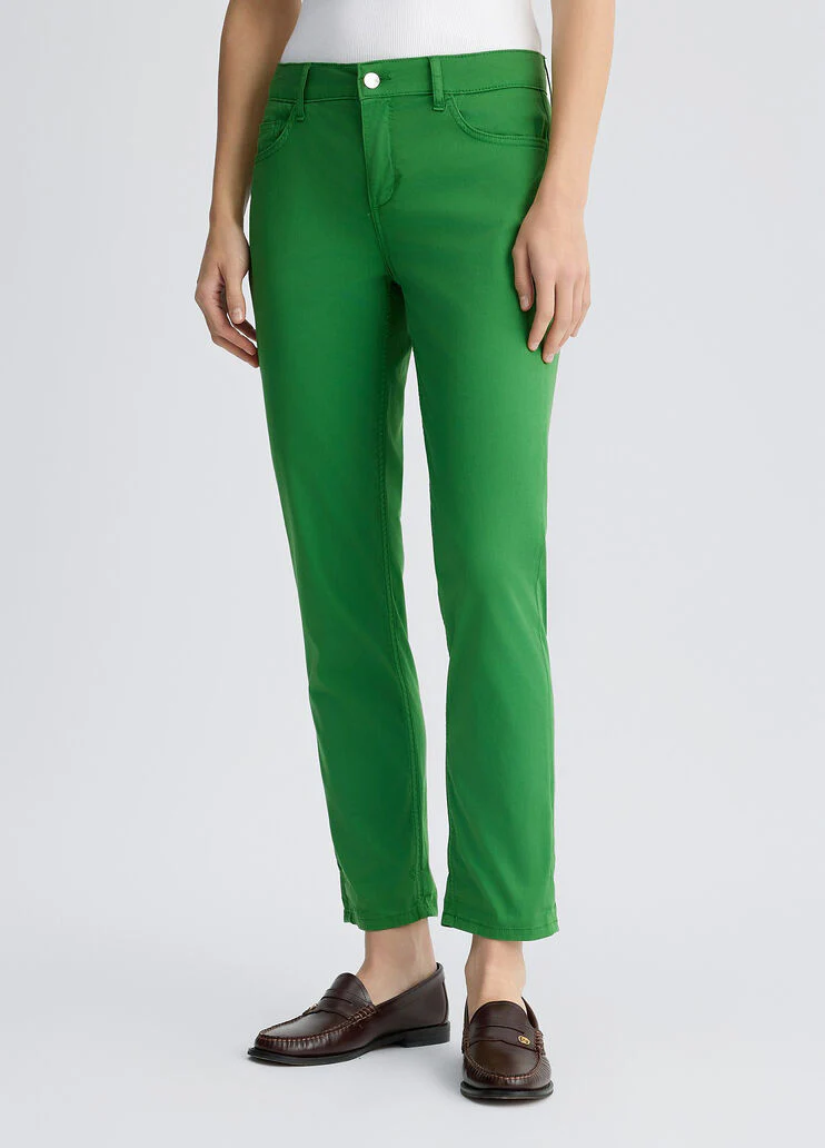 Cropped skinny trousers